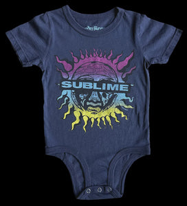 Rowdy Sprout - Sublime Organic Short Sleeve Onesie - Vintage Navy