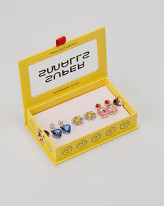 Super Smalls - Dinner & A Movie Clip-On Earring Set