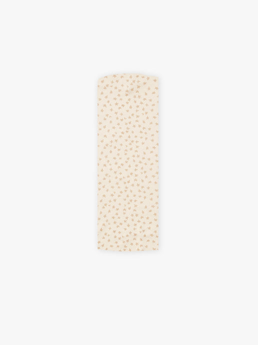 Quincy Mae - Scatter Bamboo Baby Swaddle - Natural