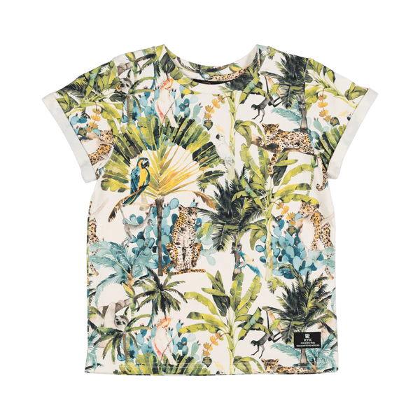 Rock Your Baby - Watercolour Jungle SS T-Shirt - Multi