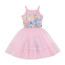 Load image into Gallery viewer, Rainbow Dreams Flounce Dress - Multi