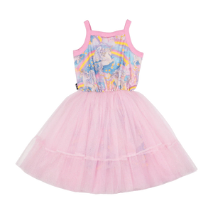 Rainbow Dreams Flounce Dress - Multi