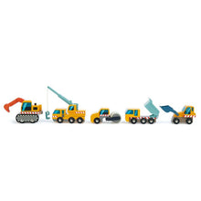 Load image into Gallery viewer, Tender Leaf Toys - Construction Site Trucks