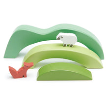 Load image into Gallery viewer, Tender Leaf Toys - Green Hills View Stacking Set