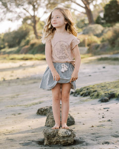 Rylee + Cru - Mini Skirt - Sea Stripe