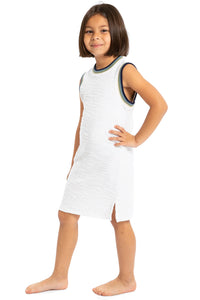 Sol Angeles - Boucle Echo Stripe Dress - White