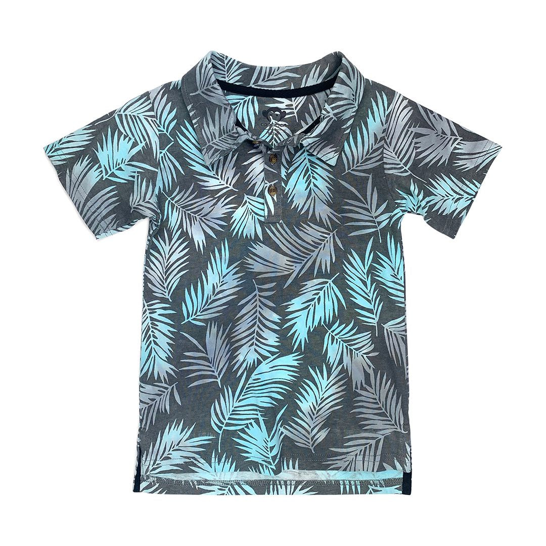 appaman - Fairbanks Polo - Teal Tropics