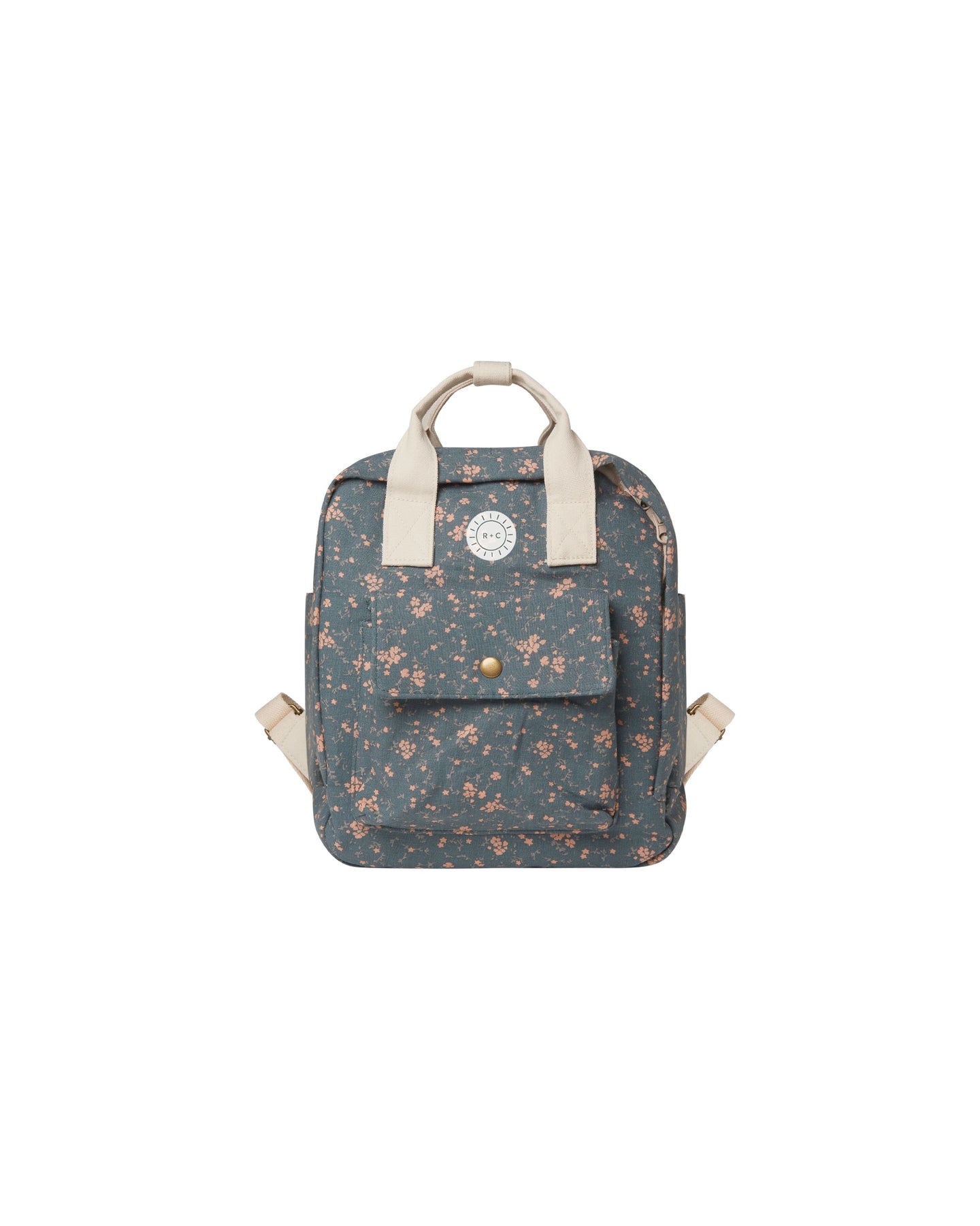 black and white with floral on it mini backpack Rylee + Cru - Mini Backpack