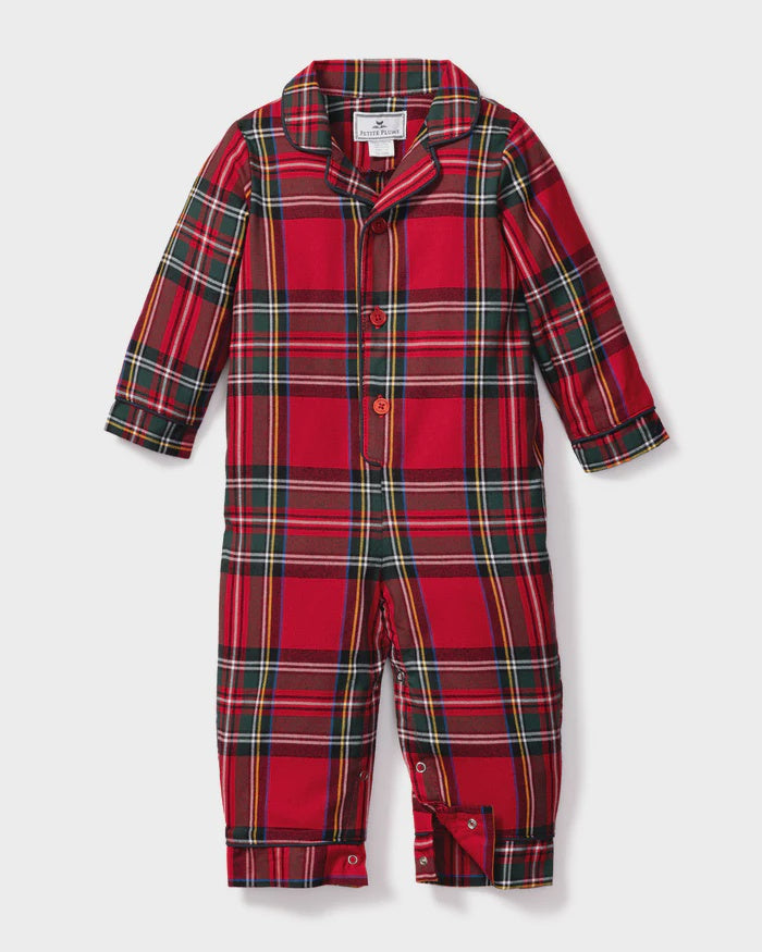 Petite Plume Imperial Tartan Romper – Jack Emmy1