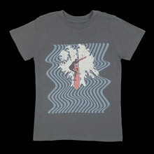 Load image into Gallery viewer, Tiny Whales - Wavy Daze Tee - Faded Black
