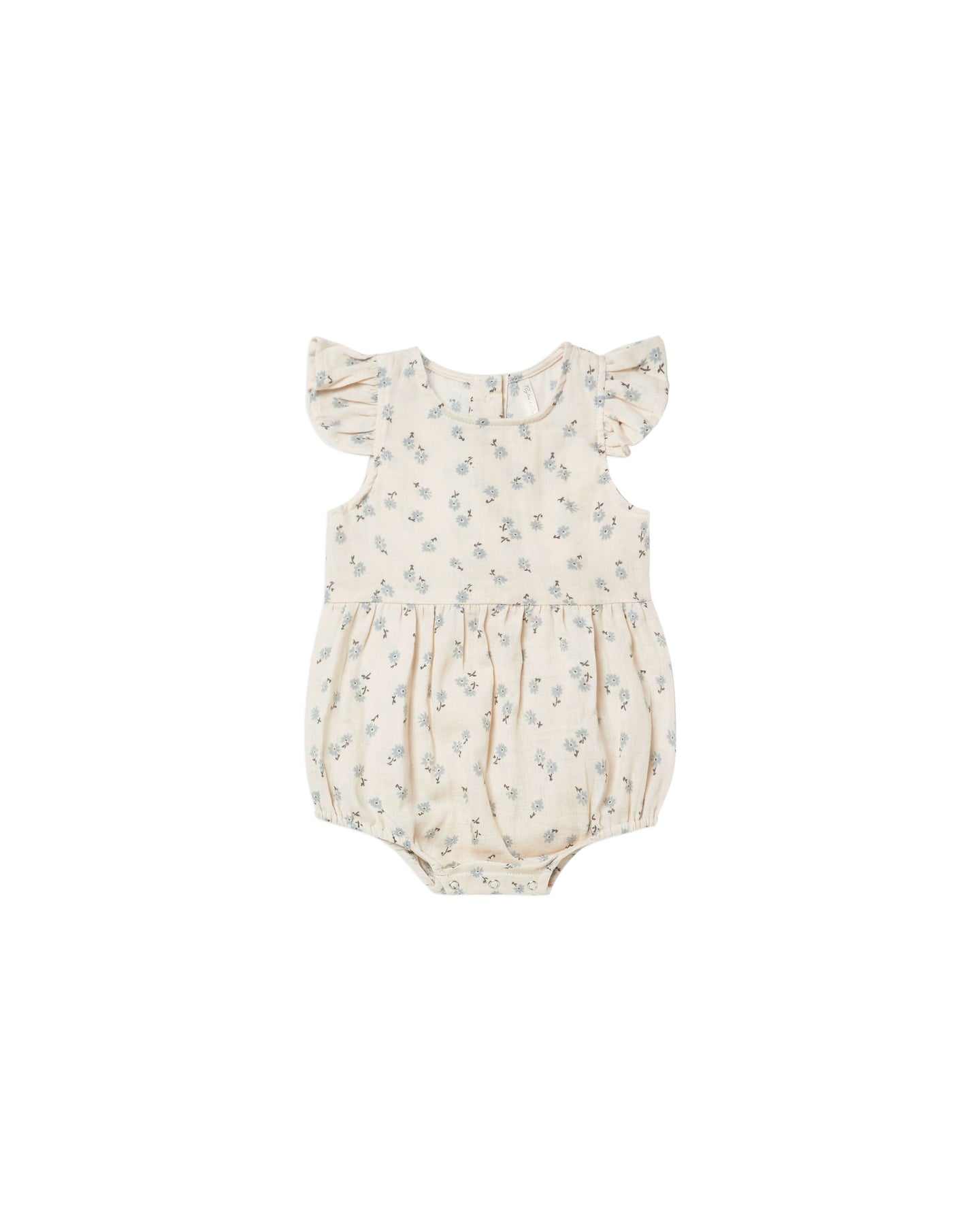 Rylee + Cru - Amelia Romper - Blue Ditsy