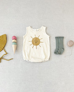 Rylee + Cru - Sun Bubble Romper - Natural