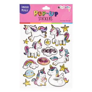 Iscream - Unicorns Pop-Up Stickers