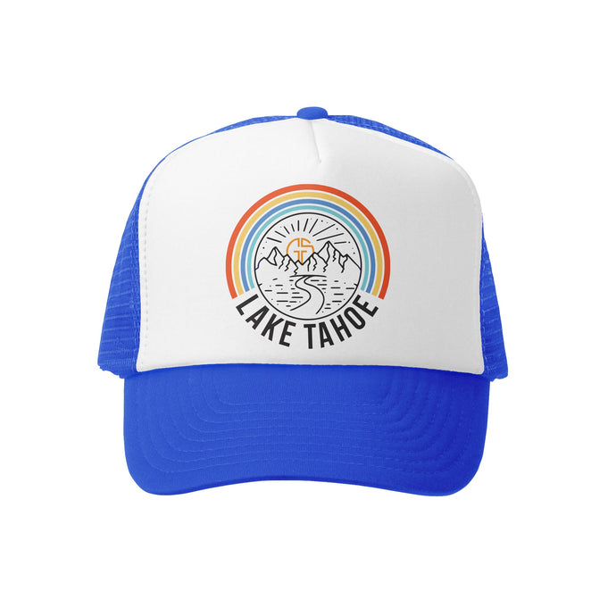 Road Tripper Lake Tahoe Hat - Royal Blue/White