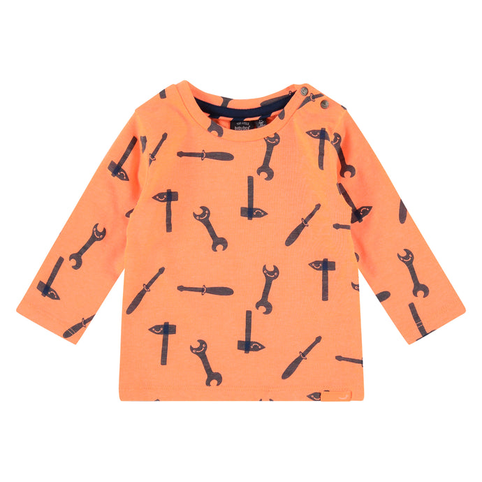 Babyface - Organic Tool Tee - Neon Orange