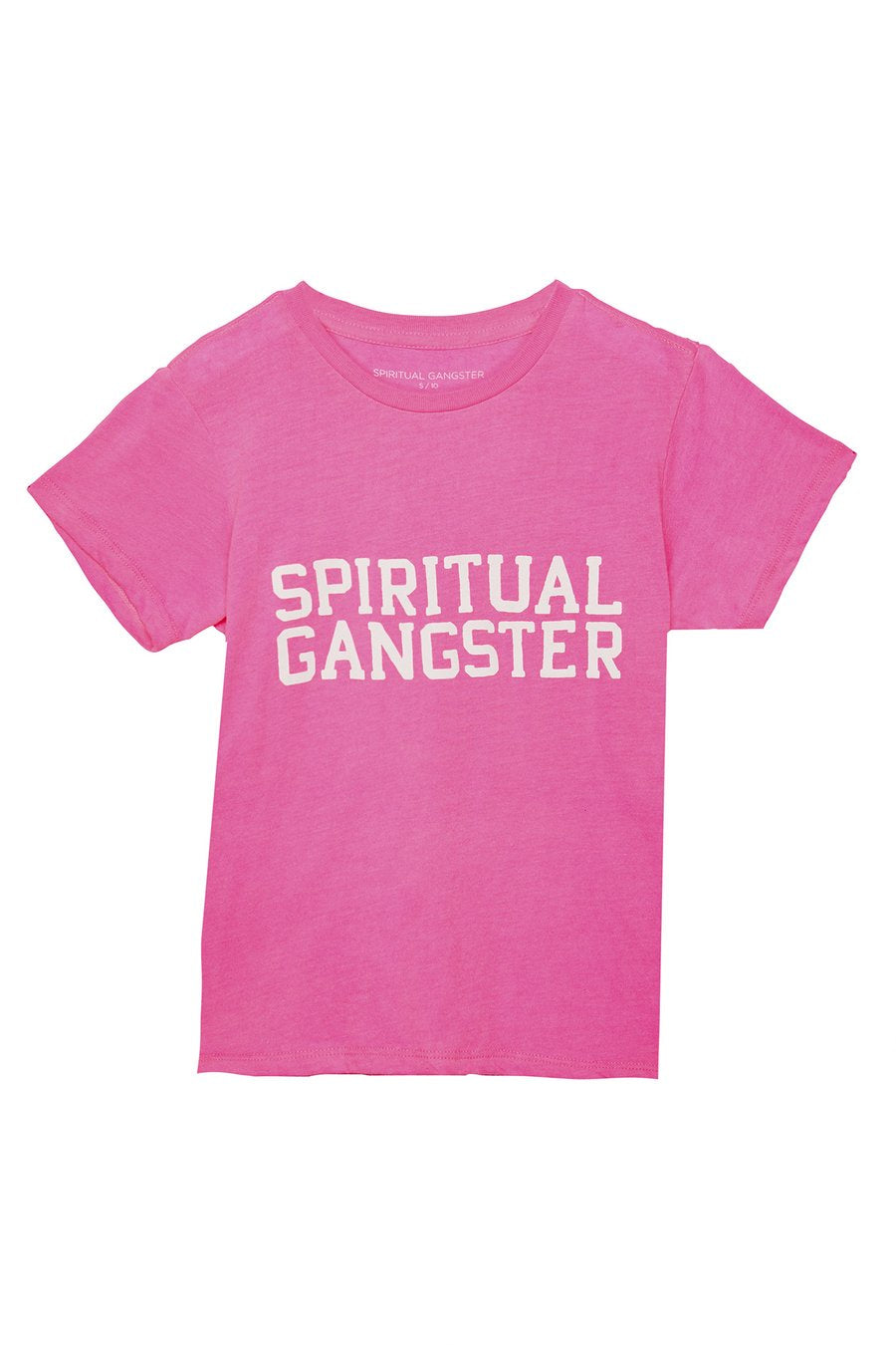 Spiritual Gangster - Varsity Kids Tee - Cotton Candy
