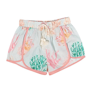 Pink Chicken - Millie Short - Multi Coral