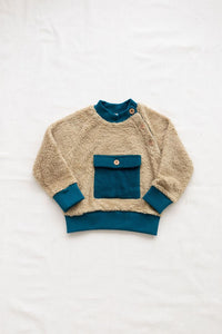 Fin & Vince - Alfie Pullover - Sand/Ocean