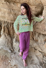 Load image into Gallery viewer, Rowdy Sprout - All You Need Is Love Tie Dye Slouch Tee - Vintage Swirl Tie Dye