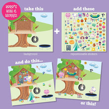 Load image into Gallery viewer, Ann Williams - Craft-tastic Sticker It Up - Animal Town
