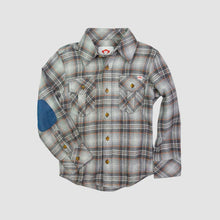 Load image into Gallery viewer, Appaman - Flannel Shirt - Grey/Orange Plaid