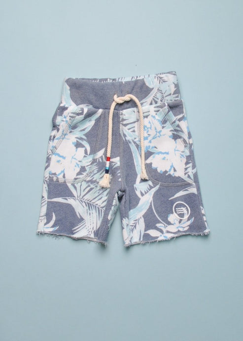 Sol Angeles - Aqua Floral Short - Aqua Flora