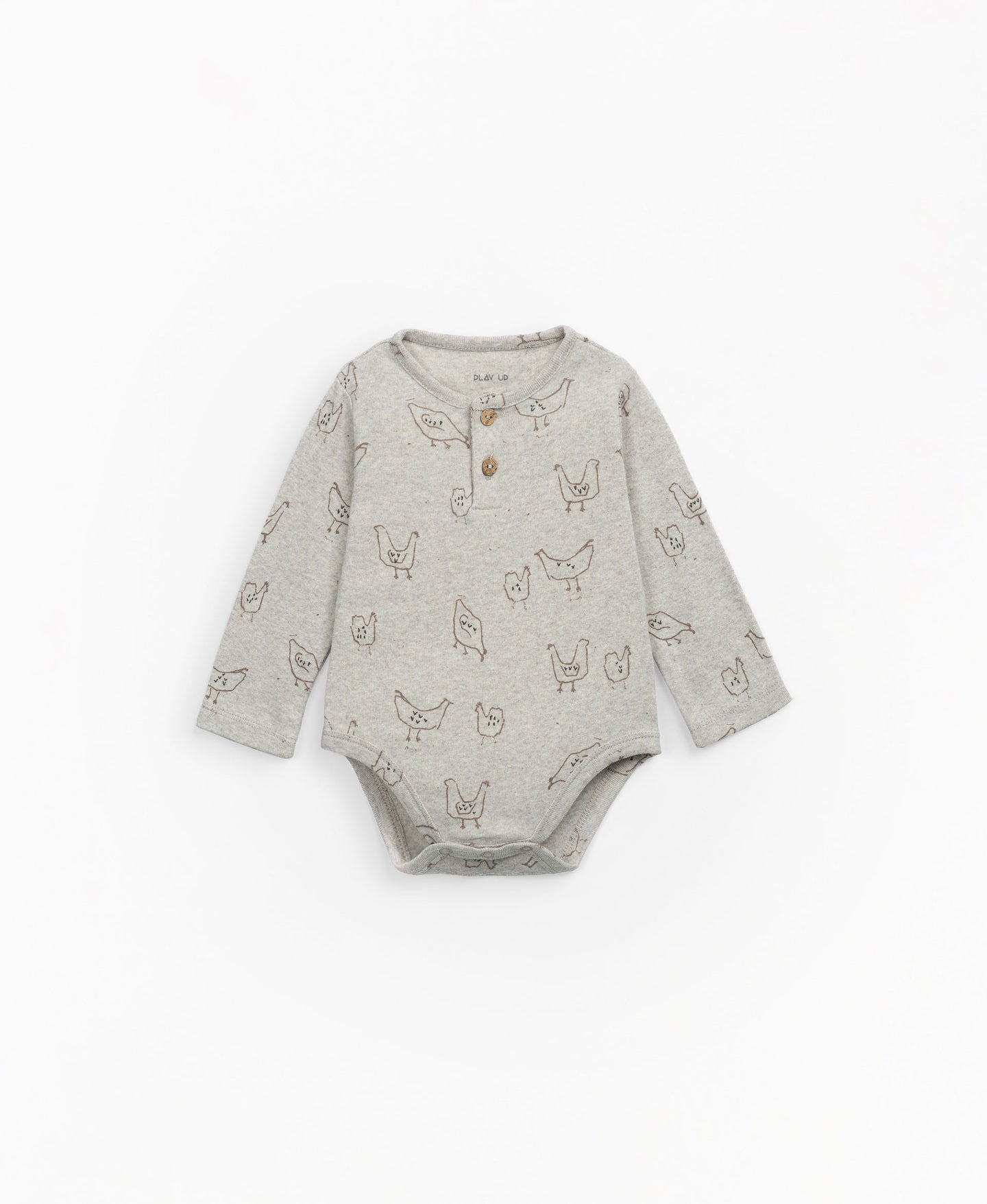 Playup - Organic Chicken Printed Bodysuit - Artur Melange