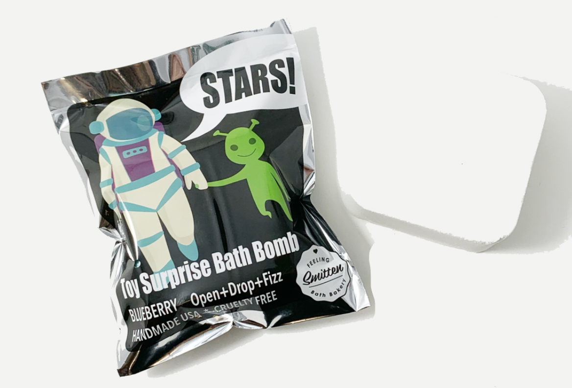 Feeling Smitten Astronaut Surprise Bag Bath Bomb