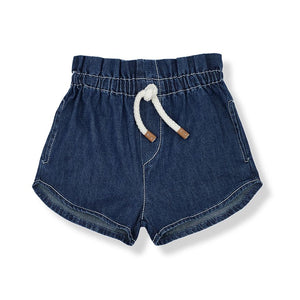 1 + In The Family - Aurora Denim Shorts - Denim