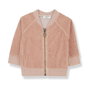 1 + In The Family - Austin Terry Zip Jacket - Rose