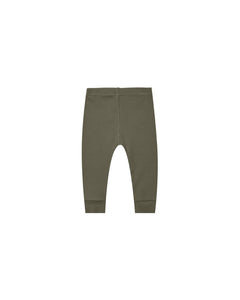 Ribbed Leggings - Forest