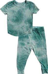 Rowdy Sprout - Rebel Tie Dye Bamboo Set Green