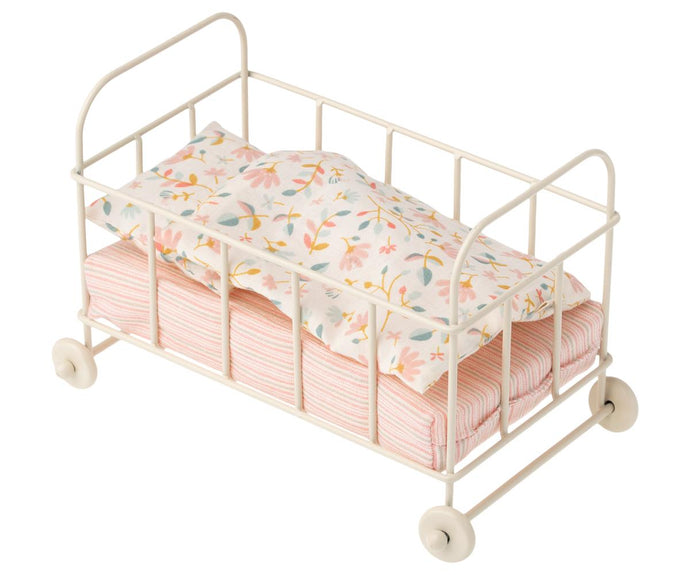 Maileg - Baby Cot Metal - Micro