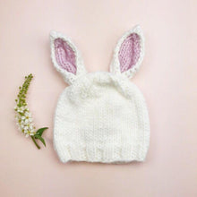 Load image into Gallery viewer, The Blueberry Hill - Bailey Bunny Knit Hat