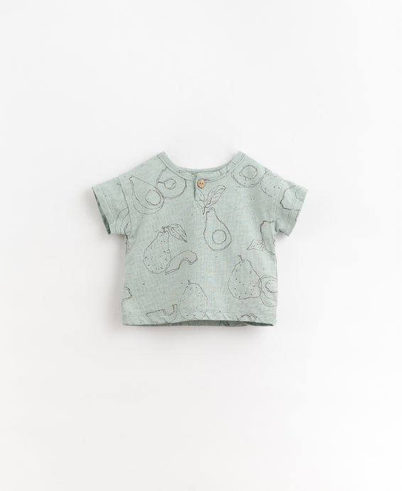 Organic Printed Tee - Balm