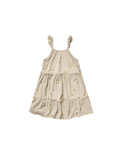 Rylee + Cru - Bananas Tiered Mini Dress - Natural
