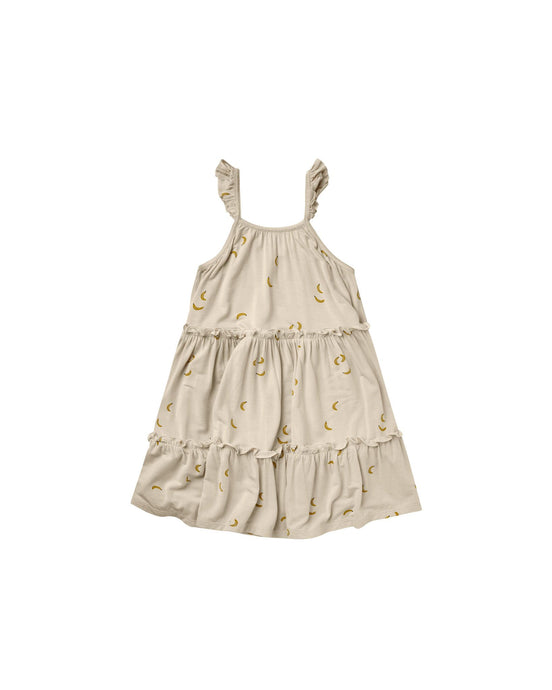 Rylee + Cru - Bananas Tiered Mini Dress - Natural