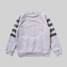 Load image into Gallery viewer, MunsterKids Banded Pigment Grey Crew Jumper Sweatshirt