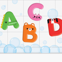 Load image into Gallery viewer, Mudpuppy - Stickable Bath Shapes - Animal ABC