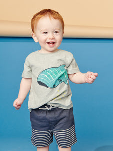 Tea Collection - Beach Baby Shorts - Indigo