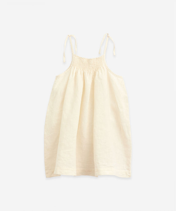 Play Up - Linen Sleeveless Dress - Dandelion
