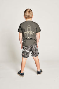 Munster Kids - Black Dye Short - Black Swirl