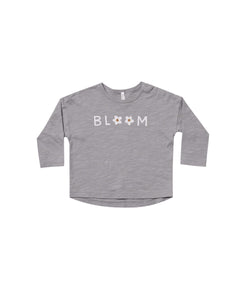 Rylee + Cru - Bloom Long Sleeve Tee - French Blue