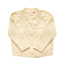 Load image into Gallery viewer, Pink Chicken - Girls Blossom Sweater - Cream