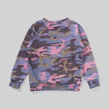 Load image into Gallery viewer, Munsterkids - Blueamo Crew - Blue Camo