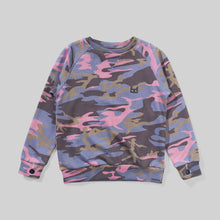 Load image into Gallery viewer, Munsterkids - Blueamo Crew - Blue Camo