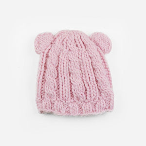 The Blueberry Hill - Julian Cable Bear Knit Hat