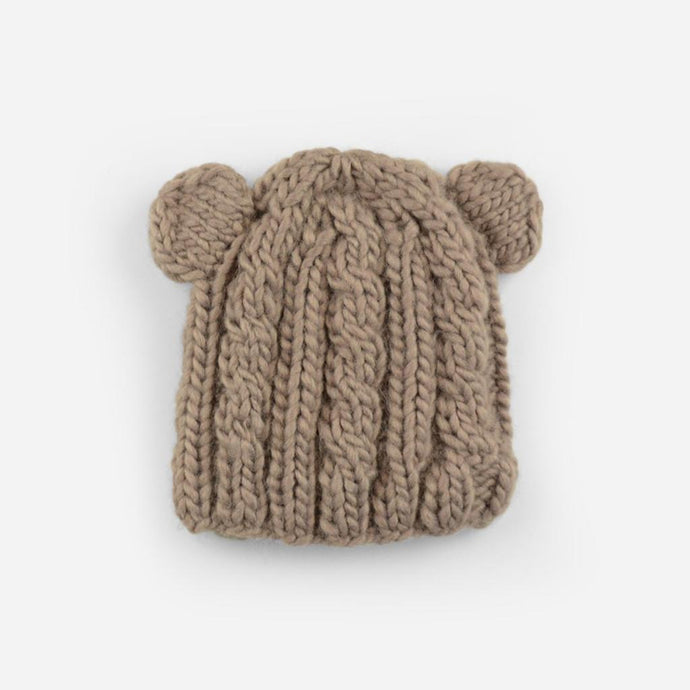 The Blueberry Hill - Julian Cable Bear Knit Hat