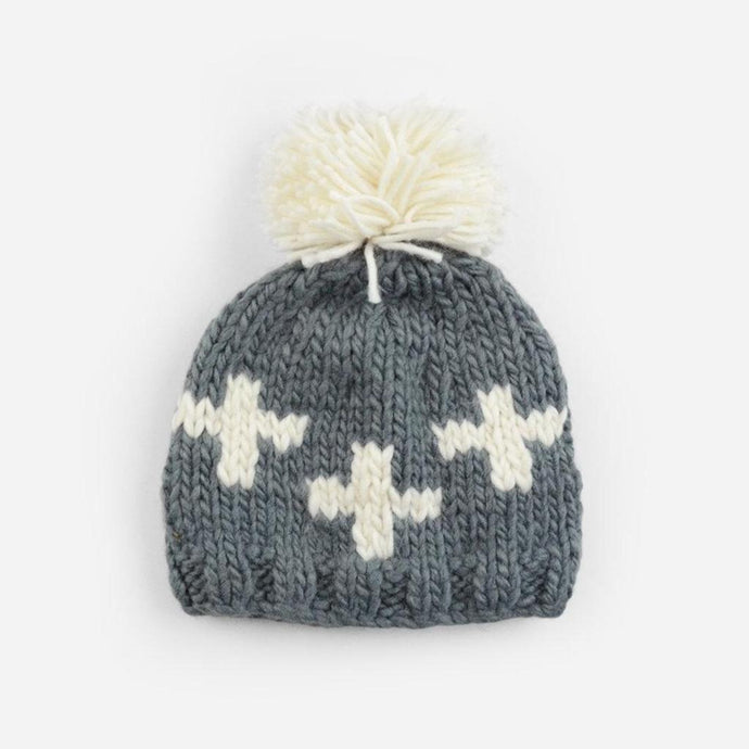 The Blueberry Hill - Miko Swiss Cross Pattern Hat