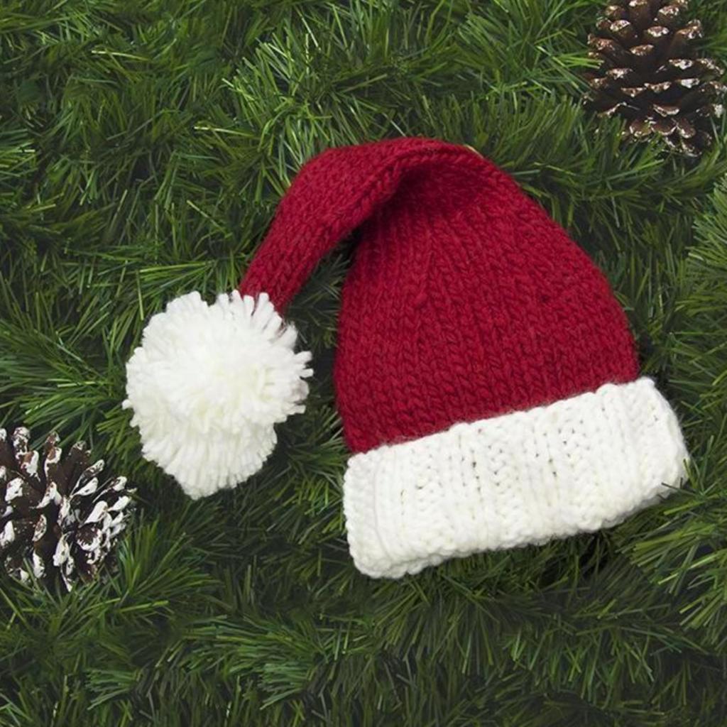 The Blueberry Hill - Nicholas Santa Knit Hat